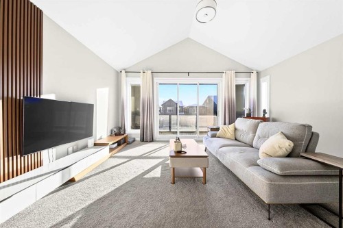 13 Cranbrook Close Se, Calgary, AB - Indoor Photo Showing Living Room