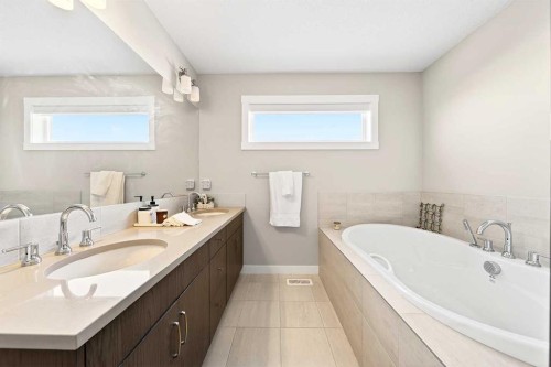 13 Cranbrook Close Se, Calgary, AB - Indoor Photo Showing Bathroom
