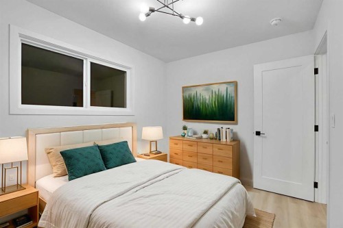 52 Franklin Drive Se, Calgary, AB - Indoor Photo Showing Bedroom