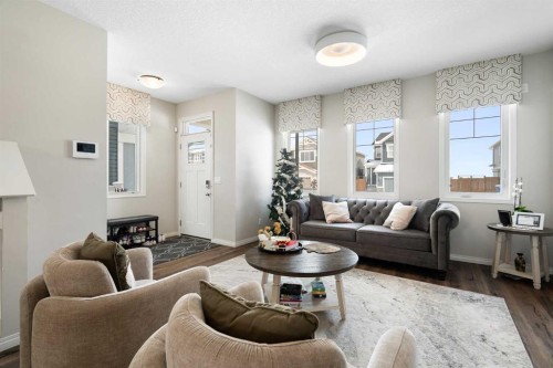 171 Chelsea Road, Chestermere, AB - Indoor Photo Showing Living Room