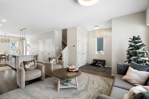 171 Chelsea Road, Chestermere, AB - Indoor Photo Showing Living Room