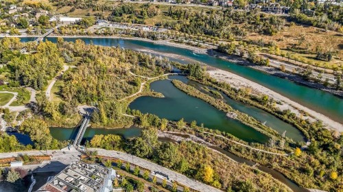538-222 Riverfront Avenue Sw, Calgary, AB - Outdoor With Body Of Water With View