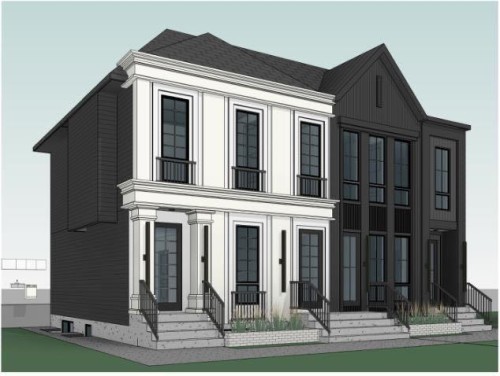 206 23 Avenue Ne, Calgary, AB -  With Facade