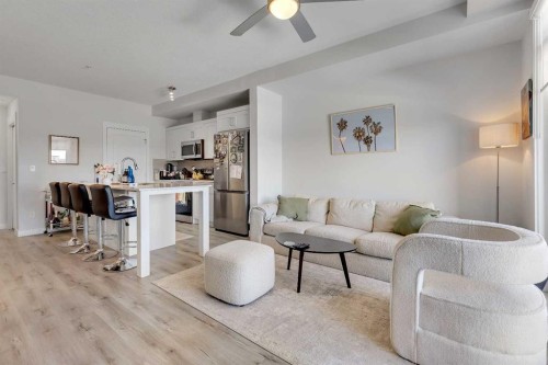 104-30 Sage Hill Walk Nw, Calgary, AB - Indoor Photo Showing Living Room