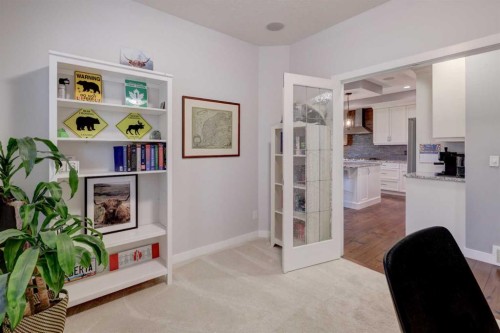 213 Kingsmere Cove Se, Airdrie, AB - Indoor Photo Showing Office
