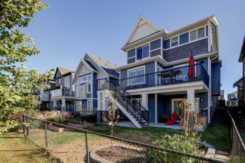 213 Kingsmere Cove Se, Airdrie, AB - Outdoor With Deck Patio Veranda With Facade