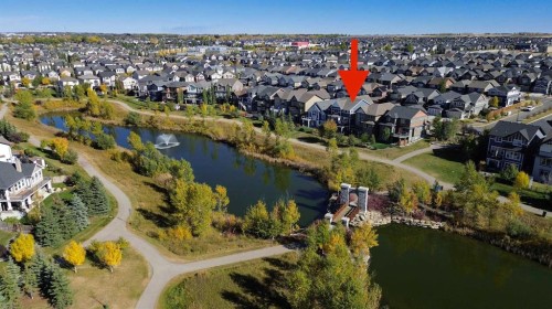 213 Kingsmere Cove Se, Airdrie, AB - Outdoor With Body Of Water With View