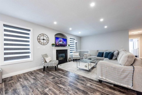 192 Cove Rise Rise, Chestermere, AB - Indoor With Fireplace