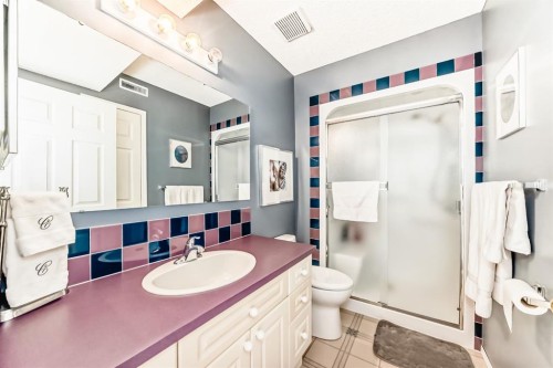 14 Headlands Close, Cochrane, AB - Indoor Photo Showing Bathroom