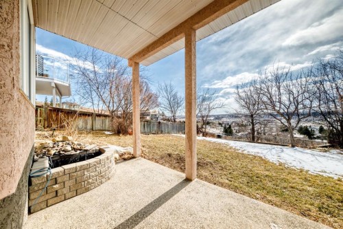 14 Headlands Close, Cochrane, AB - Outdoor With Deck Patio Veranda