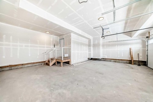 69 Lakes Estates Circle, Strathmore, AB - Indoor Photo Showing Garage