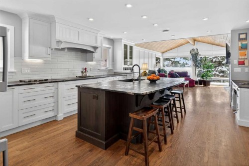 12 Midpark Place Se, Calgary, AB - Indoor Photo Showing Kitchen With Upgraded Kitchen