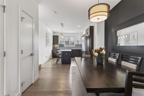 252 Walden Path Se, Calgary, AB - Indoor Photo Showing Dining Room