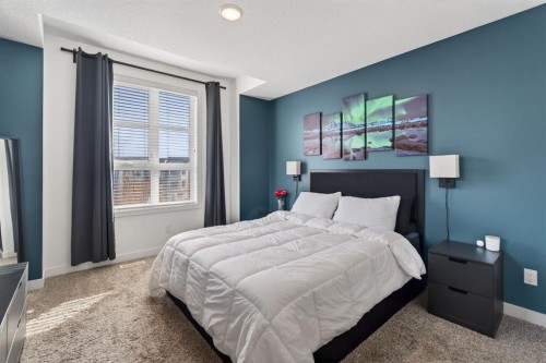 252 Walden Path Se, Calgary, AB - Indoor Photo Showing Bedroom