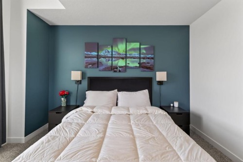 252 Walden Path Se, Calgary, AB - Indoor Photo Showing Bedroom