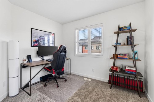 252 Walden Path Se, Calgary, AB - Indoor Photo Showing Office