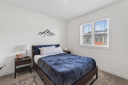 252 Walden Path Se, Calgary, AB - Indoor Photo Showing Bedroom