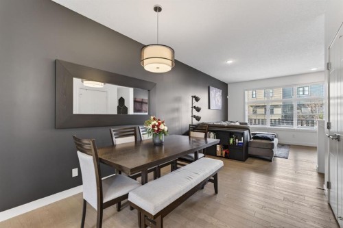 252 Walden Path Se, Calgary, AB - Indoor Photo Showing Dining Room