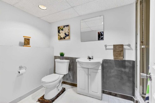 928 Pinecliff Drive Ne, Calgary, AB - Indoor Photo Showing Bathroom