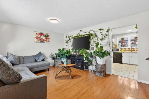 928 Pinecliff Drive Ne, Calgary, AB - Indoor Photo Showing Living Room
