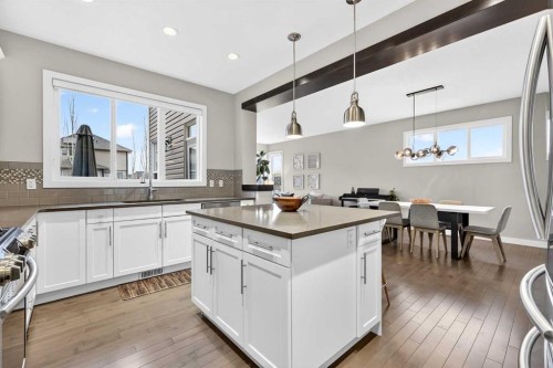 9 Legacy Lane Se, Calgary, AB - Indoor Photo Showing Kitchen