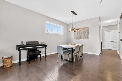 9 Legacy Lane Se, Calgary, AB - Indoor Photo Showing Dining Room
