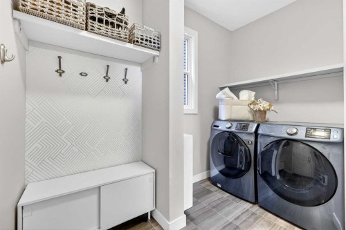 9 Legacy Lane Se, Calgary, AB - Indoor Photo Showing Laundry Room