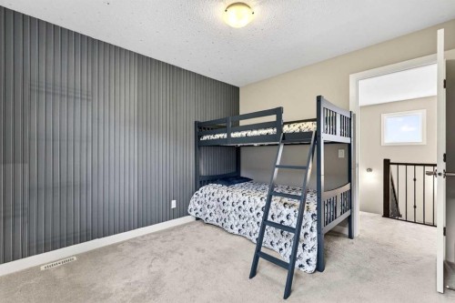 9 Legacy Lane Se, Calgary, AB - Indoor Photo Showing Bedroom