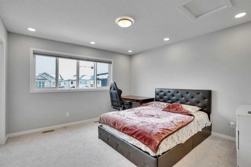 148 Savanna Close Ne, Calgary, AB - Indoor Photo Showing Bedroom