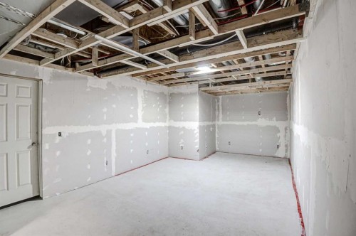 195 Masters Avenue Se, Calgary, AB - Indoor Photo Showing Basement
