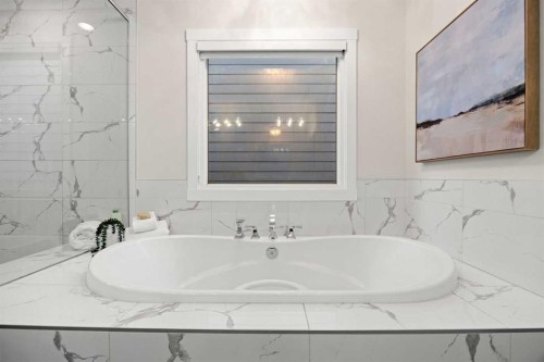 225 West Grove Way Sw, Calgary, AB - Indoor Photo Showing Bathroom