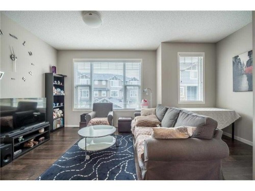 538 Panatella Walk Nw, Calgary, AB - Indoor Photo Showing Living Room