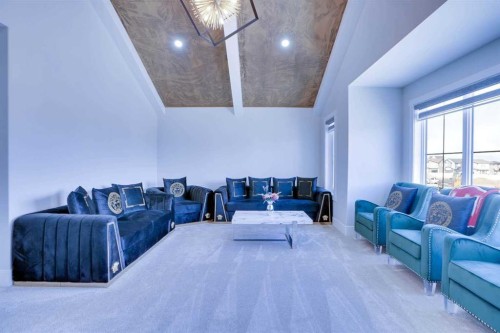 132 Belvedere Drive Se, Calgary, AB - Indoor Photo Showing Living Room