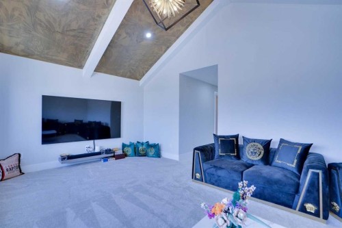 132 Belvedere Drive Se, Calgary, AB - Indoor Photo Showing Living Room