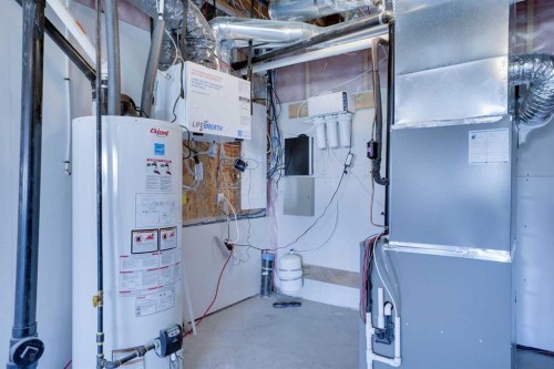 132 Belvedere Drive Se, Calgary, AB - Indoor Photo Showing Basement