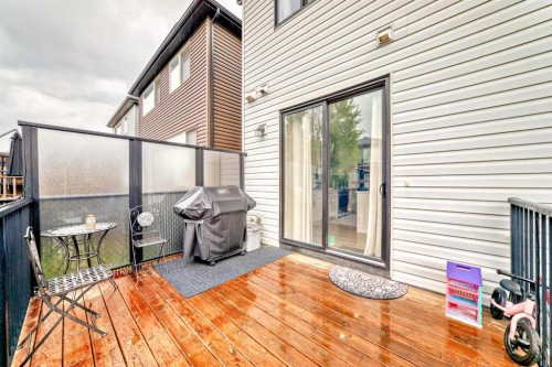 54 Seton Manor Se, Calgary, AB - Outdoor With Deck Patio Veranda With Exterior