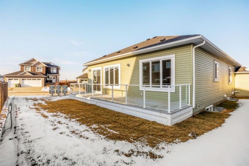 52 Lakes Estates Circle, Strathmore, AB - Outdoor With Deck Patio Veranda