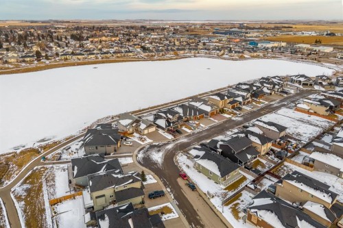 52 Lakes Estates Circle, Strathmore, AB - Outdoor With View