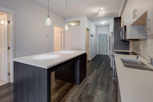1105-298 Sage Meadows Park Nw, Calgary, AB - Indoor Photo Showing Living Room