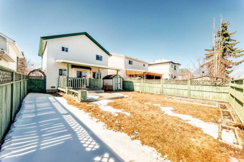 69 Applemont Place Se, Calgary, AB - Outdoor With Deck Patio Veranda