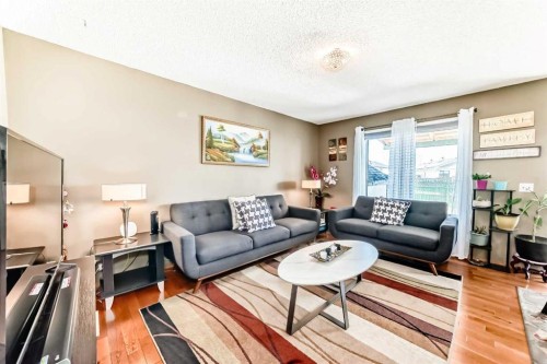 69 Applemont Place Se, Calgary, AB - Indoor Photo Showing Living Room