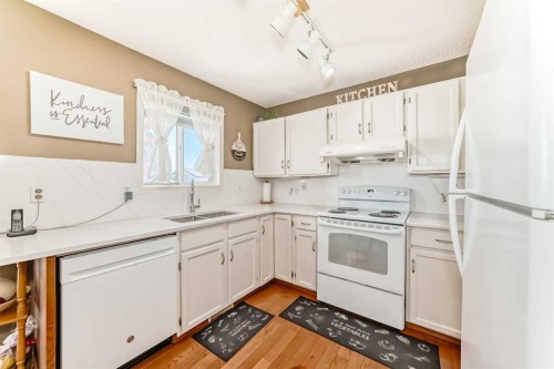 69 Applemont Place Se, Calgary, AB - Indoor Photo Showing Kitchen With Double Sink