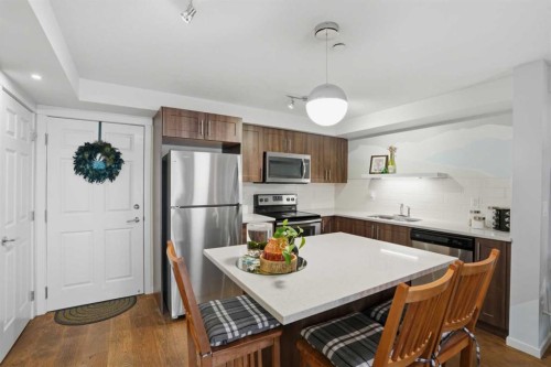 1117-99 Copperstone Park Se, Calgary, AB - Indoor Photo Showing Kitchen With Upgraded Kitchen