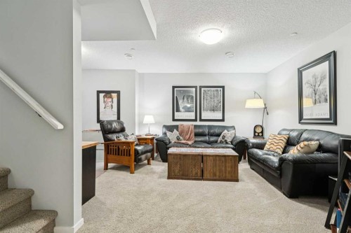 1119 Livingston Way Ne, Calgary, AB - Indoor Photo Showing Living Room