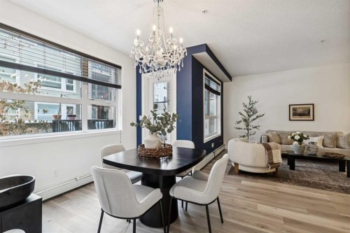 131-721 4 Street Ne, Calgary, AB - Indoor Photo Showing Dining Room