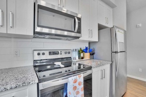 103-30 Mahogany Mews Se, Calgary, AB - Indoor Photo Showing Kitchen With Upgraded Kitchen