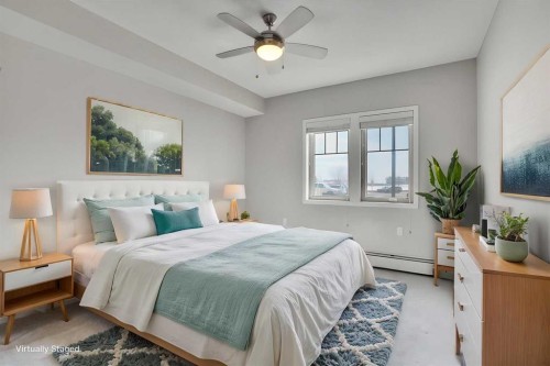 103-30 Mahogany Mews Se, Calgary, AB - Indoor Photo Showing Bedroom