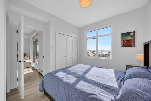 3404-200 Seton Circle Se, Calgary, AB - Indoor Photo Showing Bedroom