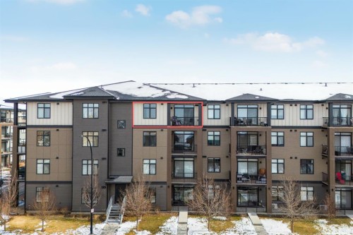3404-200 Seton Circle Se, Calgary, AB - Outdoor With Balcony With Facade