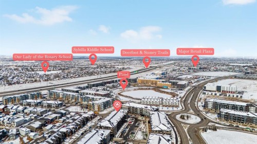 3404-200 Seton Circle Se, Calgary, AB - Outdoor With View